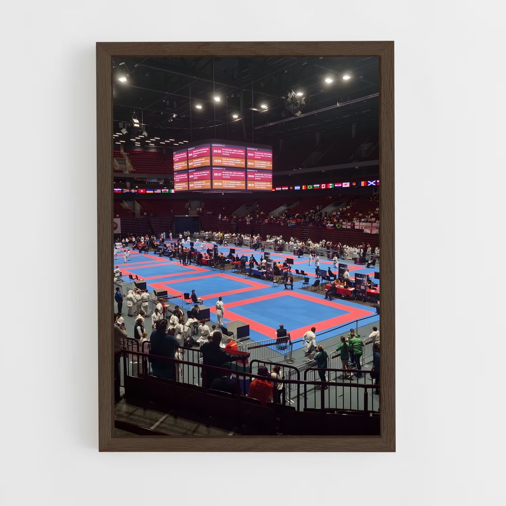 Poster World karate – affiche Karaté (vue 5)